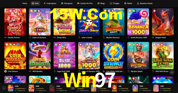 Bônus Generosos e Exclusivos no Win97 para Você!